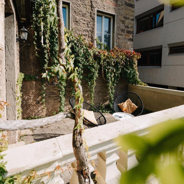 Appartement Residenz Bella Italia - Charmante Unterkunft im Herzen von Würzburg mit Balkon, Terrasse und Parkplatz im Innenhof! - Apartment mit 1 Schlafzimmer - 12