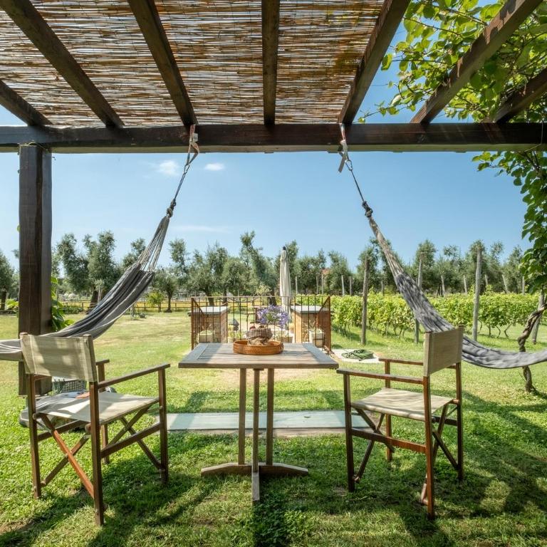Olimagio Farm Stay with animals, 25m pool, beach at cycling distance - Deluxe Apartment mit 3 Schlafzimmern - 3
