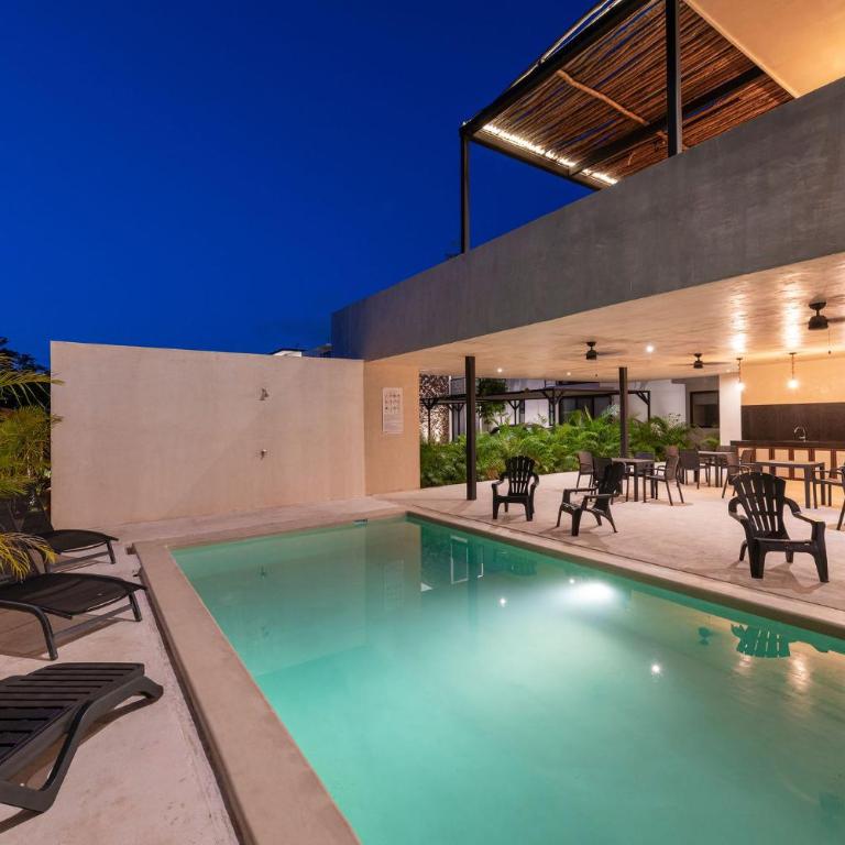 Nibana departamento de lujo en Mérida, Planta baja - One-Bedroom Apartment - 23