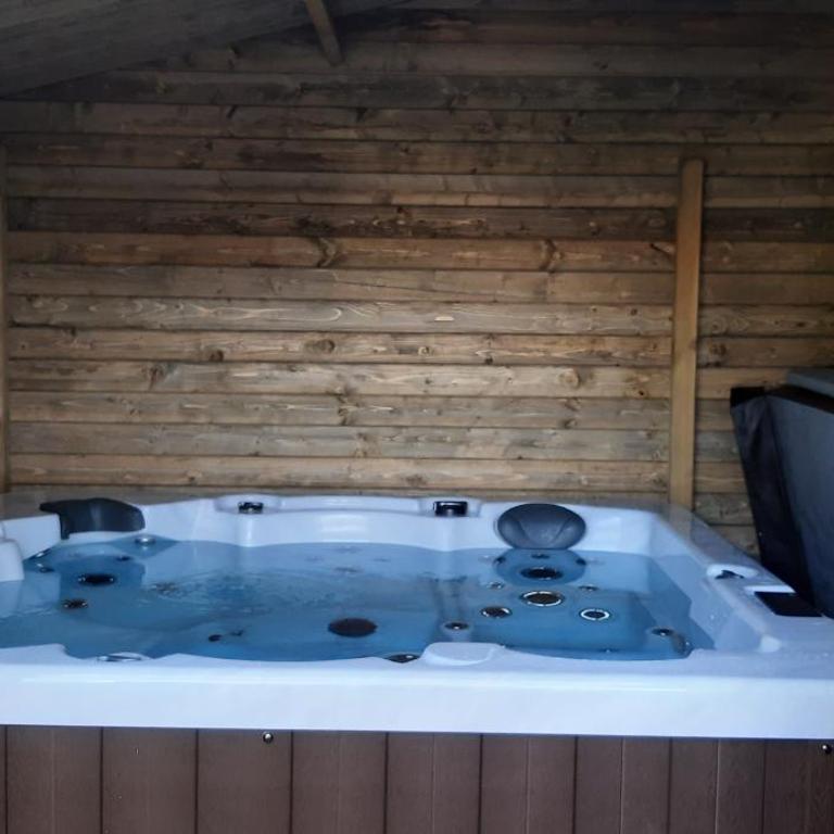 La Pinéguette maison 12 personnes spa 6 pers décoration chalet sauna 4 pers - Four-Bedroom House - 7