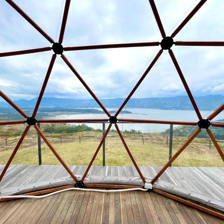 Lujoso Glamping MarQua Spa Guatavita Wifi Cocina - Bungalow Deluxe - 33