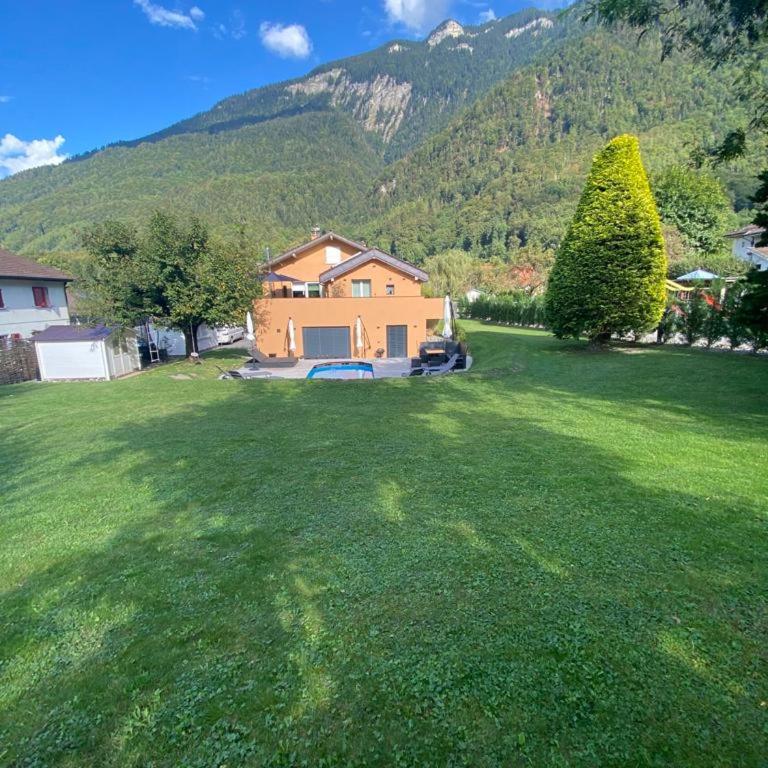 Appartement moderne avec terrasse et piscine à Châtel sur Bex - Apartment mit 3 Schlafzimmern - 1