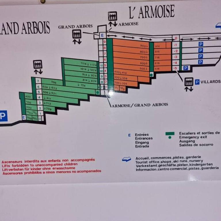 Grand Arbois Appartement 5 personnes Les Arcs 1800 - Two-Bedroom Apartment - 34