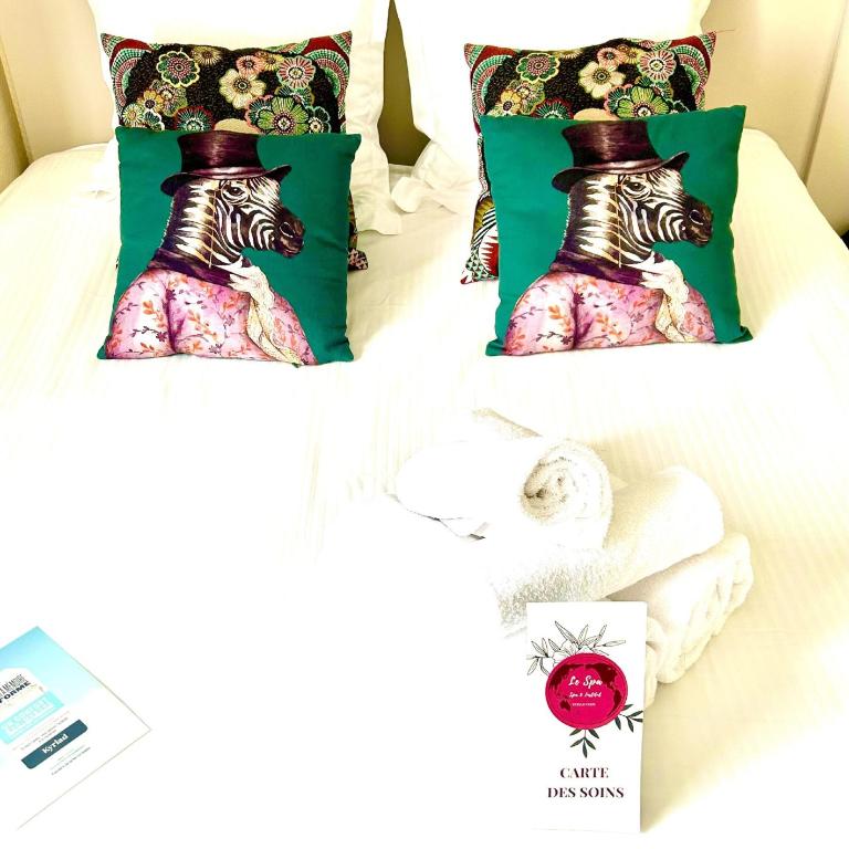 Kyriad Restaurant Centre SPA Vichy - Chambre 1 Lit Double - 13
