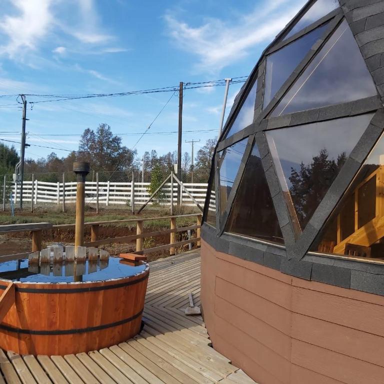 Domos Maran Lican Ray - Three-Bedroom House - 16