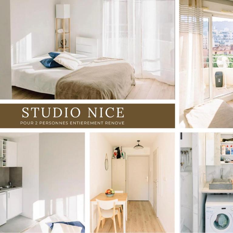 Studio cozy et moderne dans résidence à Nice - Apartment mit 1 Schlafzimmer - 1
