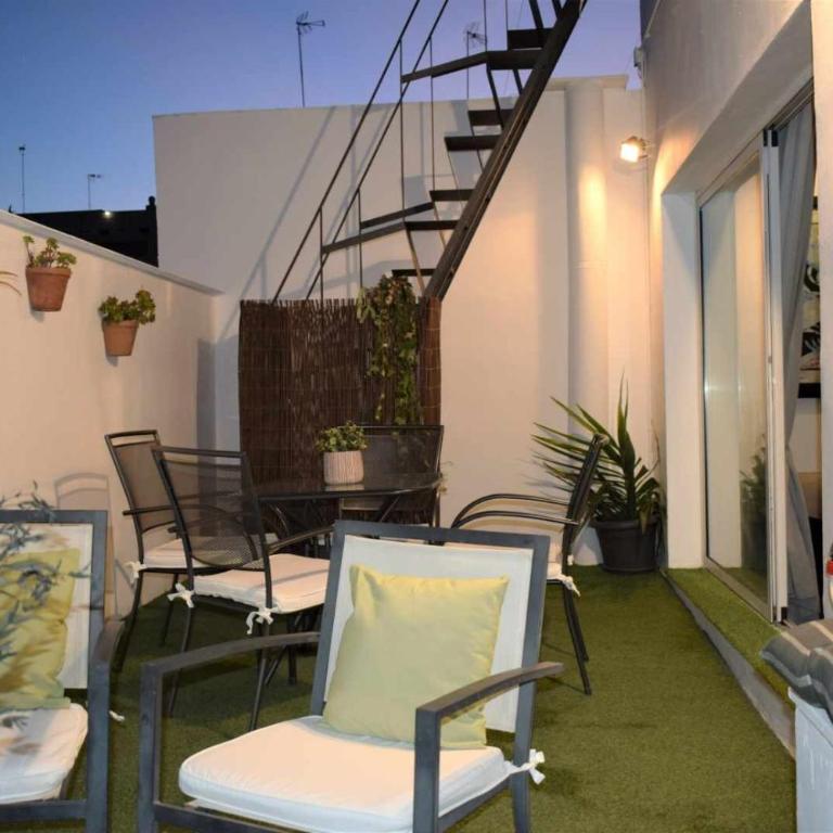 Ático de Arte Bañado en Sol - One-Bedroom Apartment - 12