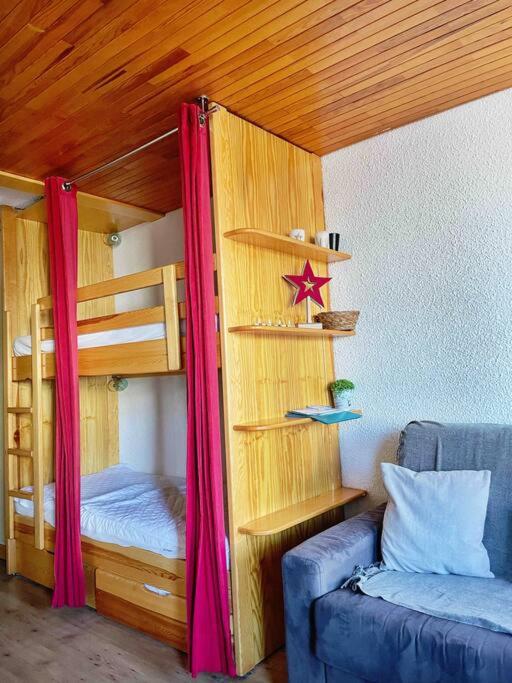 Studio au pied des pistes avec terrasse - Appartamento con 1 Camera da Letto - 9