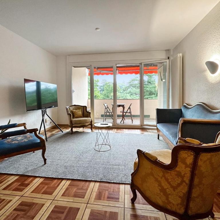 Castelview - Sion next to the old town - Apartment mit Balkon - 2