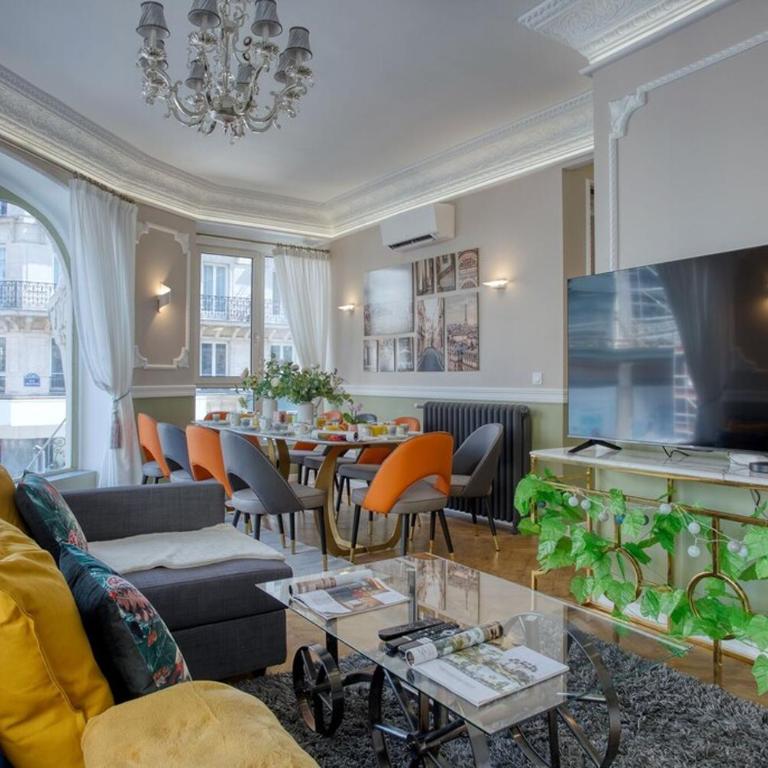 Charmant 160m² 6CH-Haussmannien Climatisé & Ascens - Apartment - 1