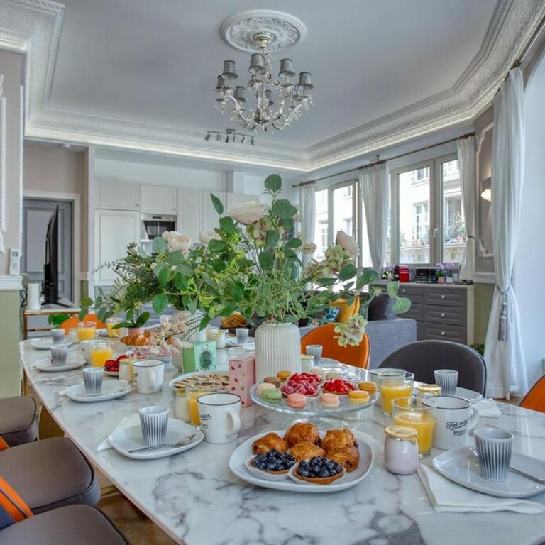 Charmant 160m² 6CH-Haussmannien Climatisé & Ascens - Apartment - 7