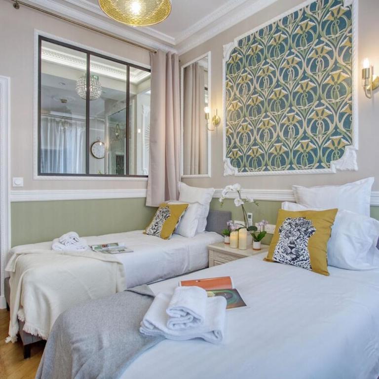Charmant 160m² 6CH-Haussmannien Climatisé & Ascens - Apartment - 18