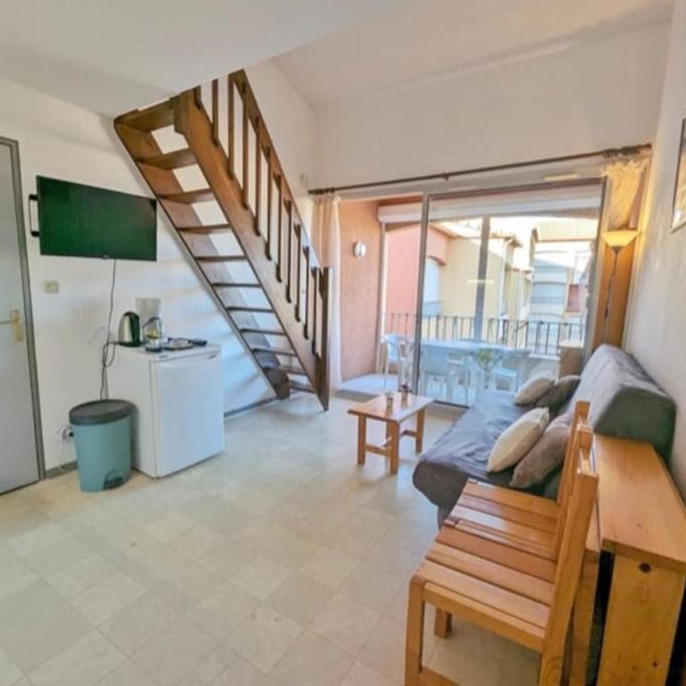 Duplex proche de la plage - 7 pers-Terrasse & Parking - Appartement 2 Chambres - 1