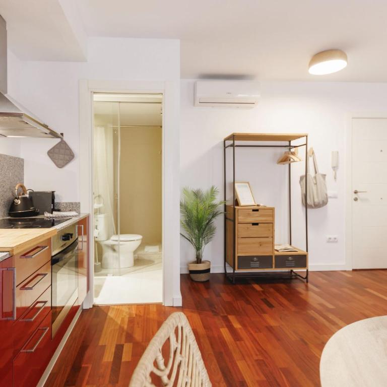 Bravissimo Plaça Catalunya Studio, Monthly Apartment - Apartamento de 1 dormitorio - 7