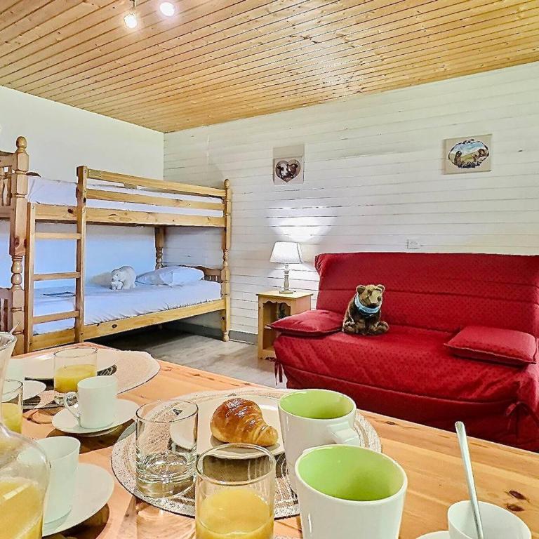Tignes: Appartement cosy 4 pers, skis aux pieds, animaux admis - FR-1-411-149 - Studio - 4