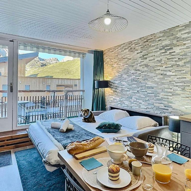 Tignes - Appartement 4 pers, balcon sud, TV Orange, wifi - FR-1-411-874 - Appartamento - 11