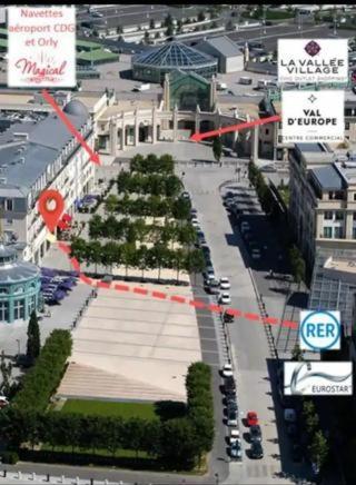 Cosy apartment Disneyland Paris en face de la gare RER val d'Europe - Appartement 1 Chambre - 35