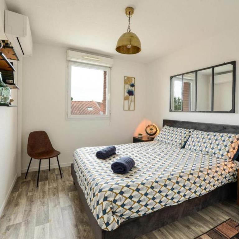 L'Atelier St James - Gare, Parking Privé - Clim - Piscine - Appartement 1 Chambre - 4
