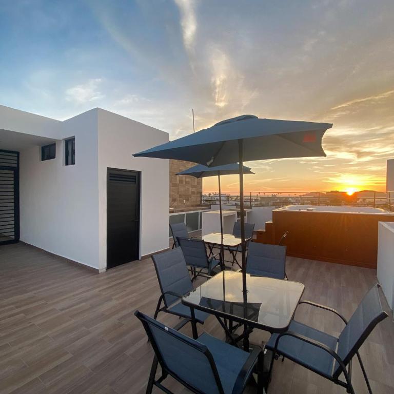 Jacuzzi rooftop vista al mar 5 min malecón - Two-Bedroom Apartment - 2