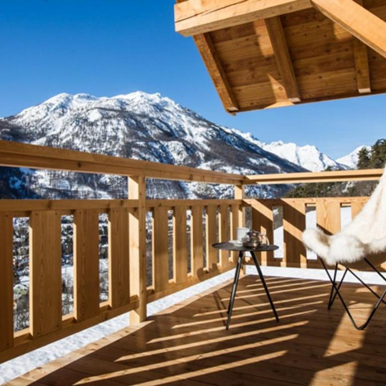 Chalet Luxueux 10 Pers. à Serre Chevalier - Terrasse, Local à Ski, Navette Gratuite - FR-1-762-18 - Chalet - 5