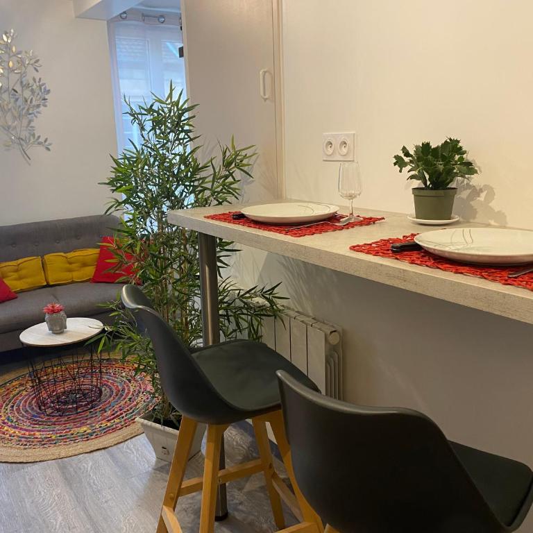 Charmant appartement proche du centre ville - Apartamento de 1 dormitorio - 8