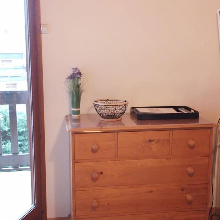 Studio cabine 4 personnes Résidence Le Péric A Terrasse avec vue - One-Bedroom Apartment - 13