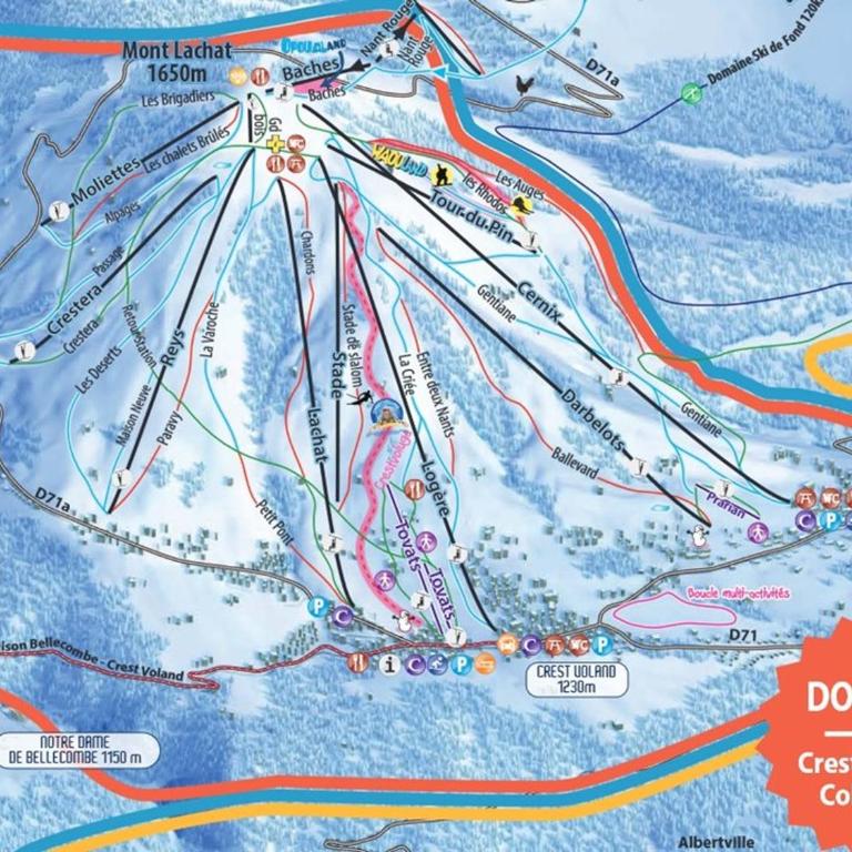 Chalet rénové pour 12 pers., à 100m des pistes, 300m des commerces, terrasses et parking inclus - Chalet 3 Chambres - 13
