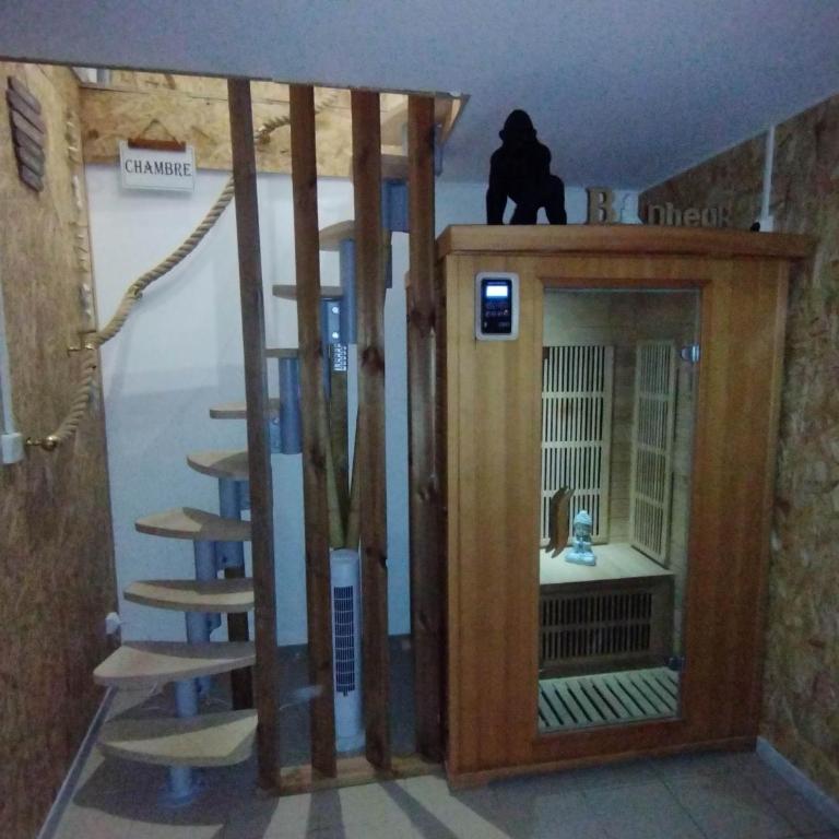 Gîte Sauna Balnéo Lâchez Prise Meublé de tourisme classé 3 étoiles VERTON - Casa con 1 dormitorio - 12