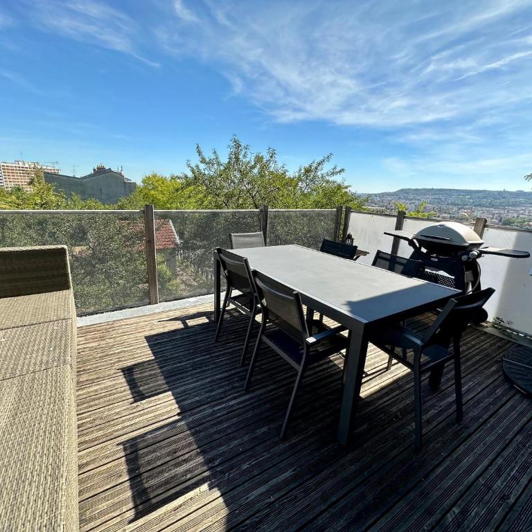 La Terrasse du Belvédère-appartement 3 chambres-Nancy- avec stationnement - Appartement 3 Chambres avec Vue - 19