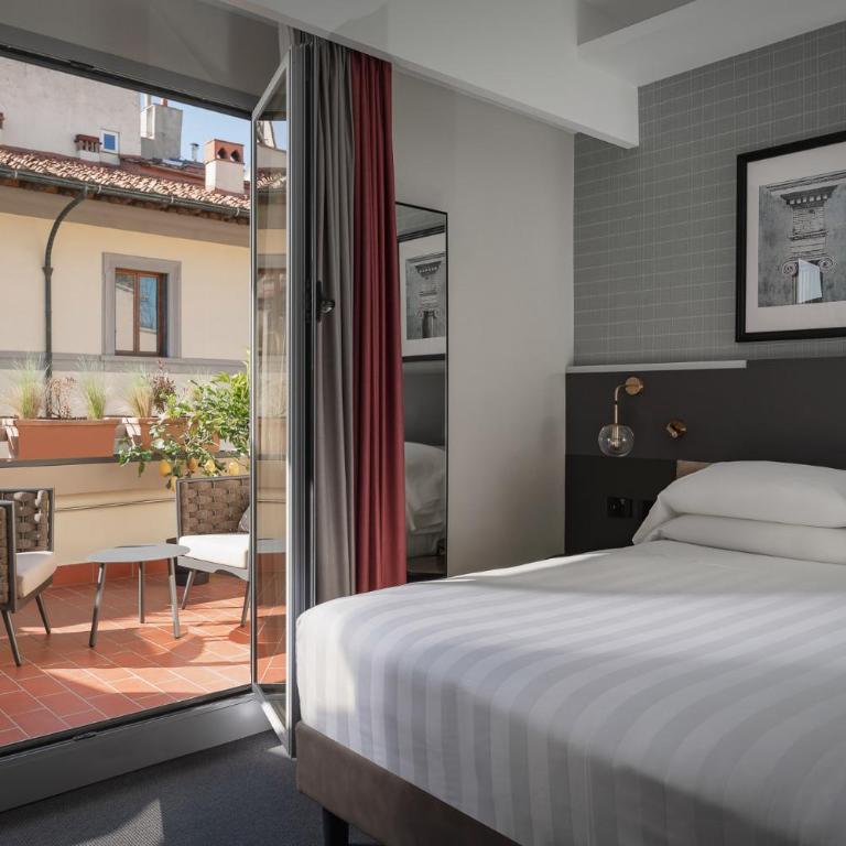 iQ Hotel Firenze - Chambre Double avec Terrasse - 2