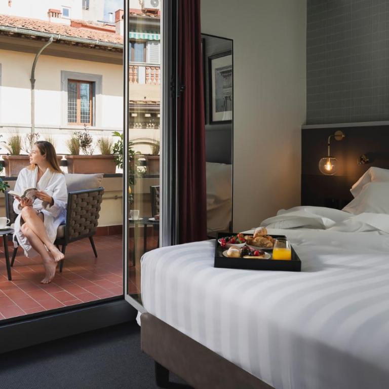 iQ Hotel Firenze - Chambre Double avec Terrasse - 6