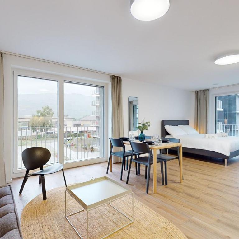 Bright & modern apartments in Sion - Deluxe Studio - 6