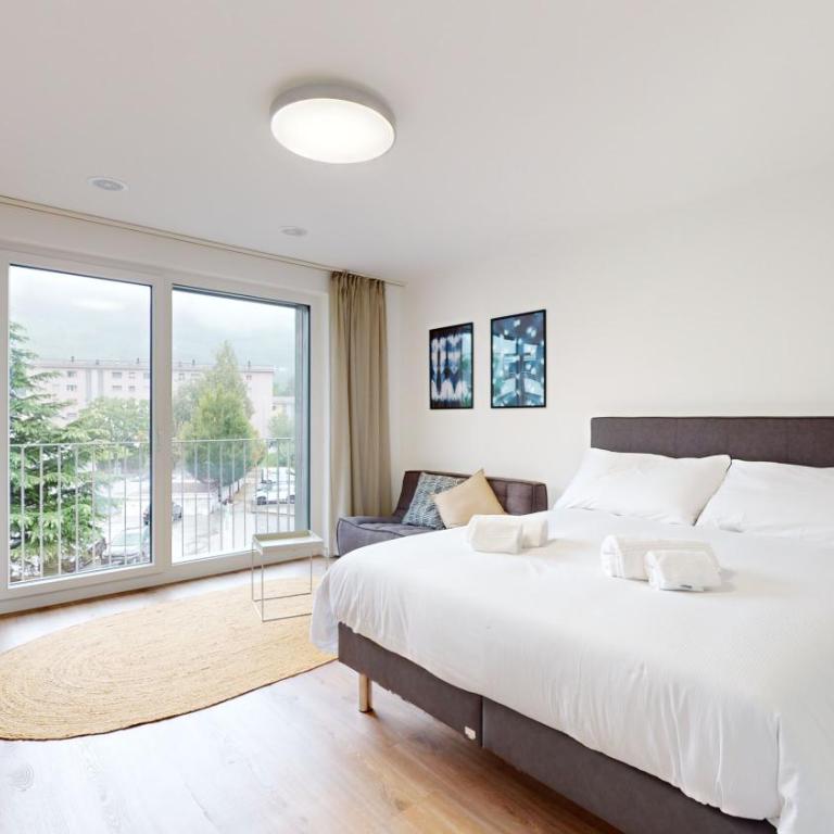 Bright & modern apartments in Sion - Deluxe Studio - 3