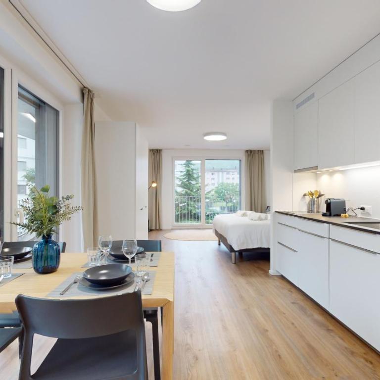 Bright & modern apartments in Sion - Deluxe Studio - 2