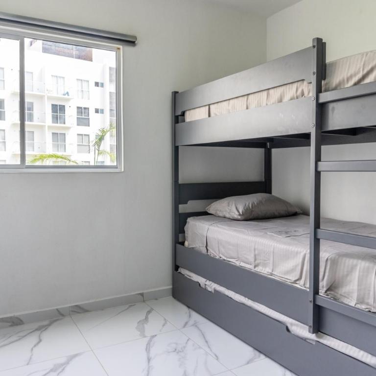 Apartamento con Alberca SmartTV y Jardin - Apartamento de 2 dormitorios - 10