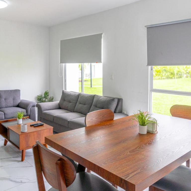 Apartamento con Alberca SmartTV y Jardin - Apartamento de 2 dormitorios - 12