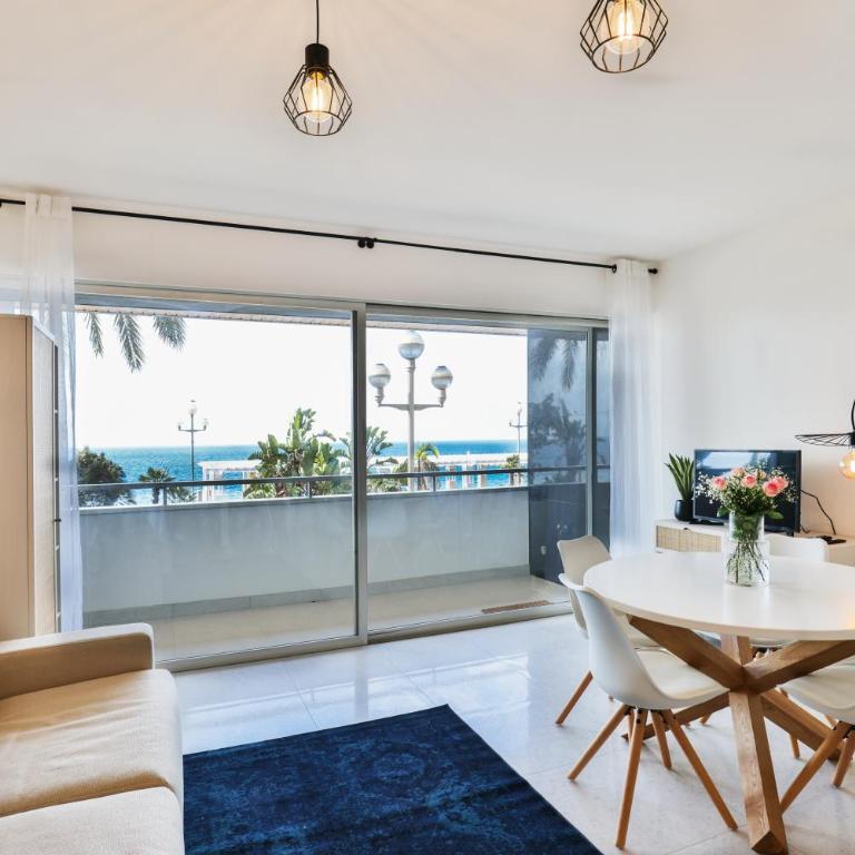 Incroyable vue mer, 2 pièces refait à neuf avec piscine sur le toit/ WIFI/AC - Appartement 1 Chambre - 7