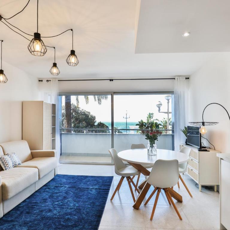 Incroyable vue mer, 2 pièces refait à neuf avec piscine sur le toit/ WIFI/AC - Appartement 1 Chambre - 8