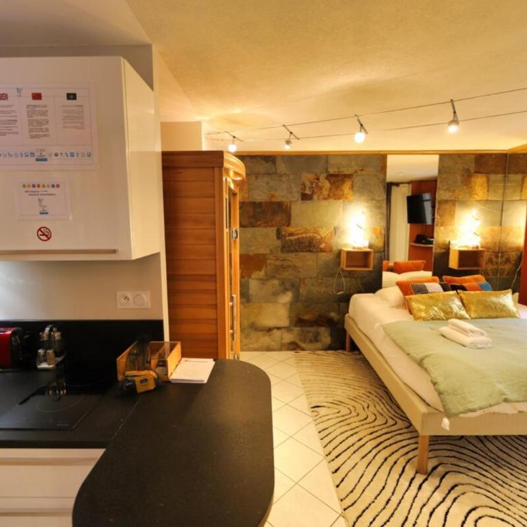 Le Cocon - Lofts & Lakes certified 4-stars - Superior Apartment mit Sauna - 4