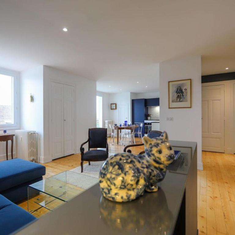 Le Boudoir bleu - 2 chambres - Appartamento con 2 Camere da Letto - 11