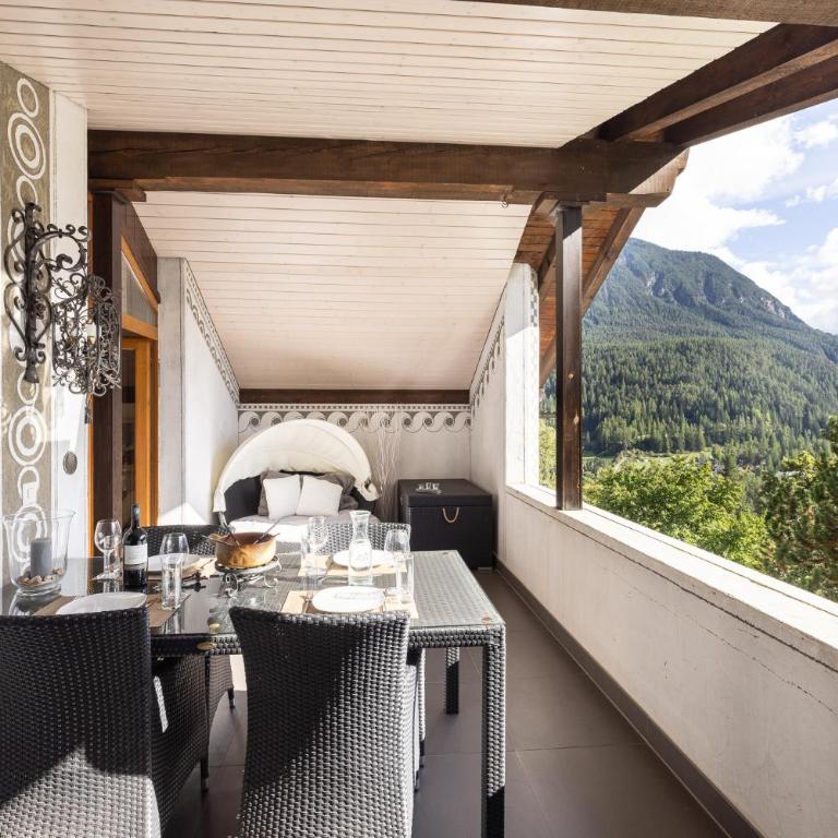 Chasa Tusa 3 - Apartment mit Blick auf die Berge - 20