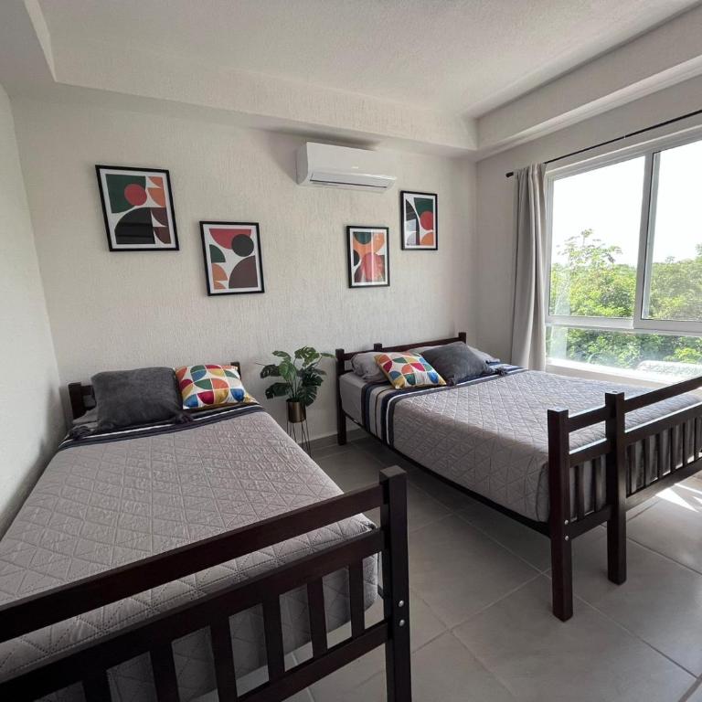 Departamento acogedor 3 Recamaras en Cancún - Apartment with Garden View - 23