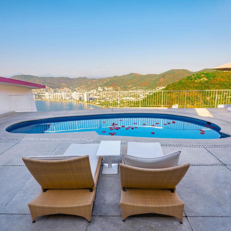 Las Brisas Acapulco - Habitación Casita con piscina privada - 2 camas - 3