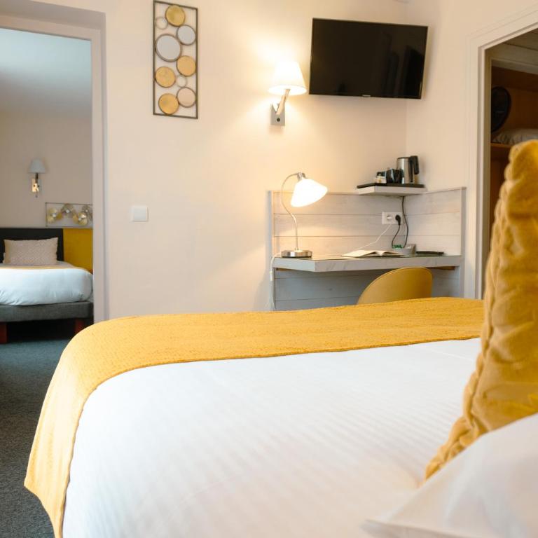 Hôtel Spa & Restaurant Ô Pervenches - Chambre Familiale - 2