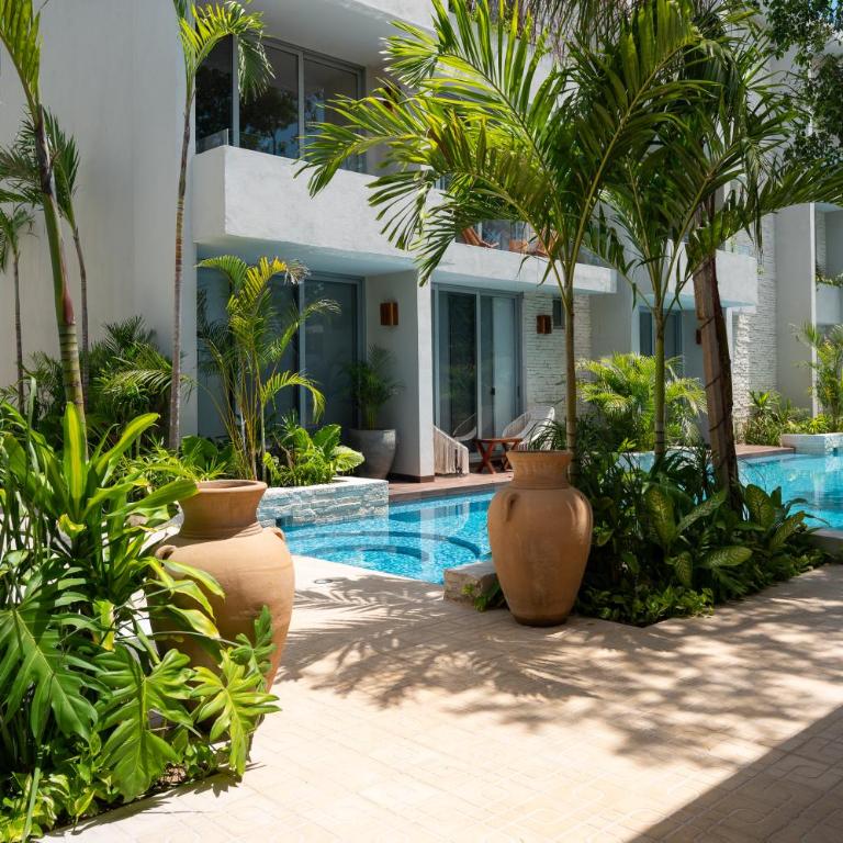 NHOA 108A Lux 2BR Condo Plunge Pool in Aldea Zama - Apartamento - 38