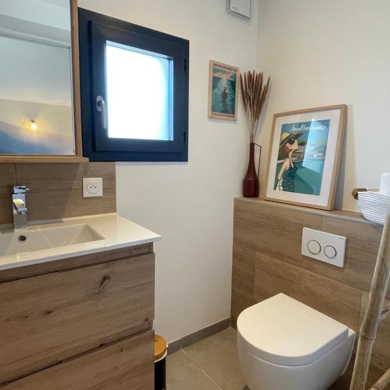 Le Chalet de la Plage - Studio mit Bergblick - 9