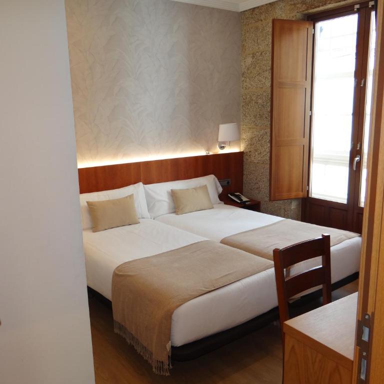 Pensión O Códice by Moradas Nieto - Habitación Doble - 2 camas - 3