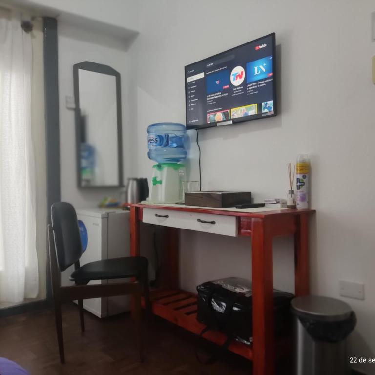 Buenos Aires, Hostal, habitación privada en hogar familiar - Habitación Doble con balcón - 2 camas - 14