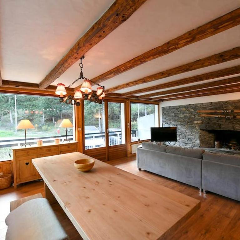 Chalet des Écureuils - Grand chalet familial proche des pistes avec parking - Apartamento - 9