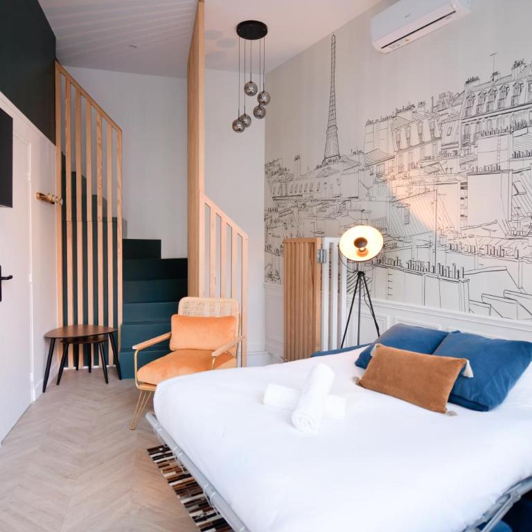 Montmartre Marvel! Designer Apartment near metro - Appartement - Rez-de-Chaussée - 10